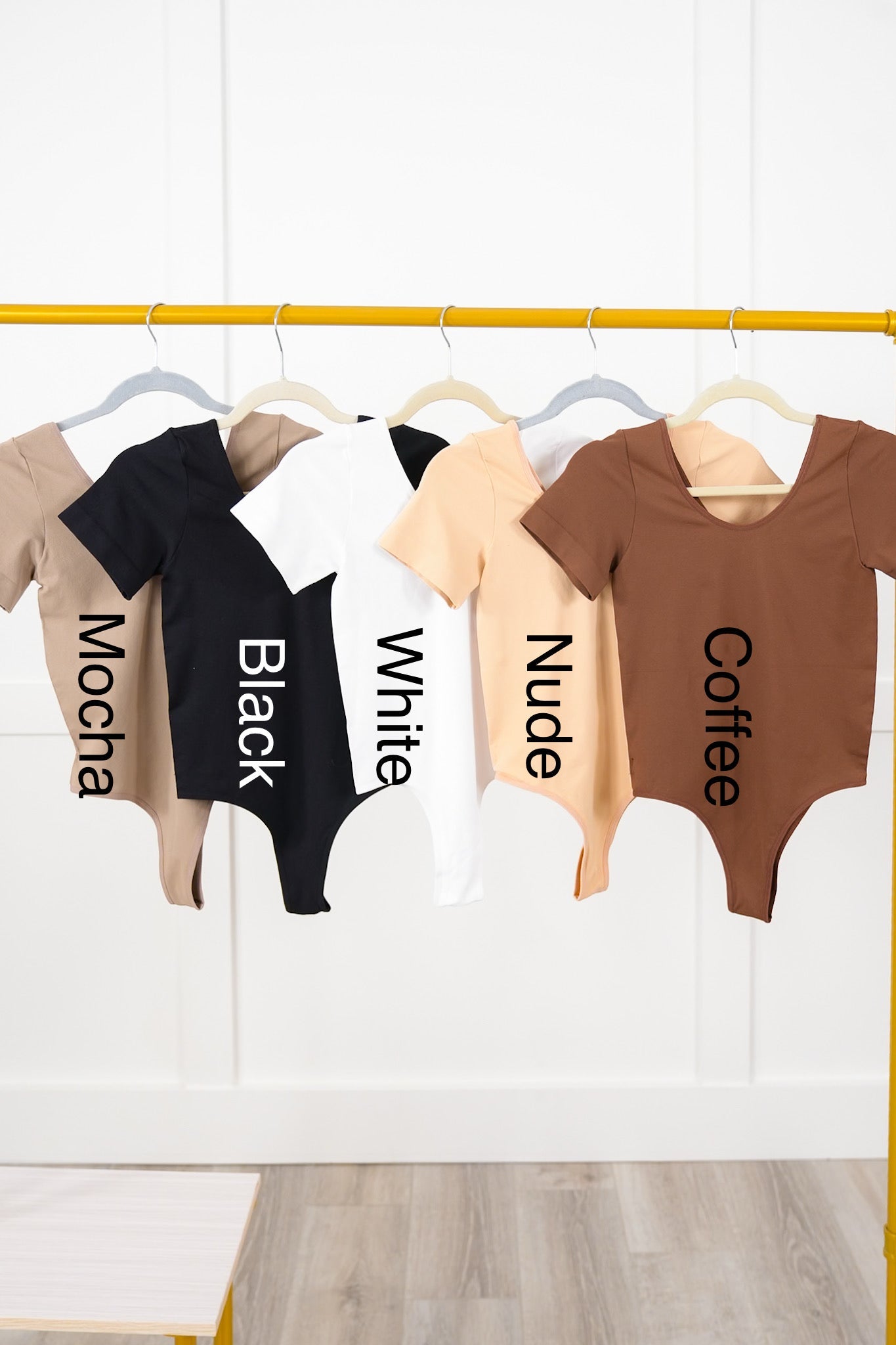 Door Buster! Plus/Reg Solid Short Sleeve Reversible Bodysuit