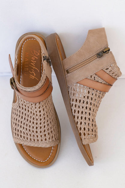 Restock! Blowfish Woven Gladiator Flat Sandals