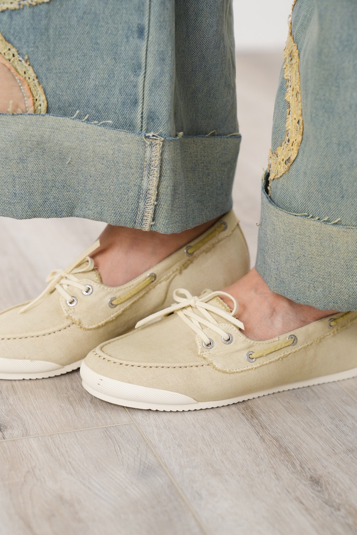 Blowfish Canvas Slip on Boat Shoe