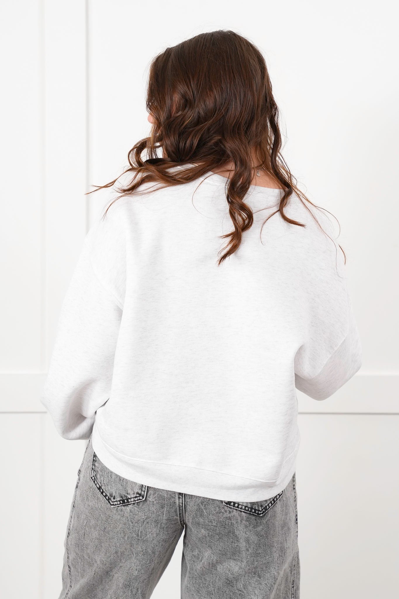Long Sleeve "Softball" Graphic Sweatshirt