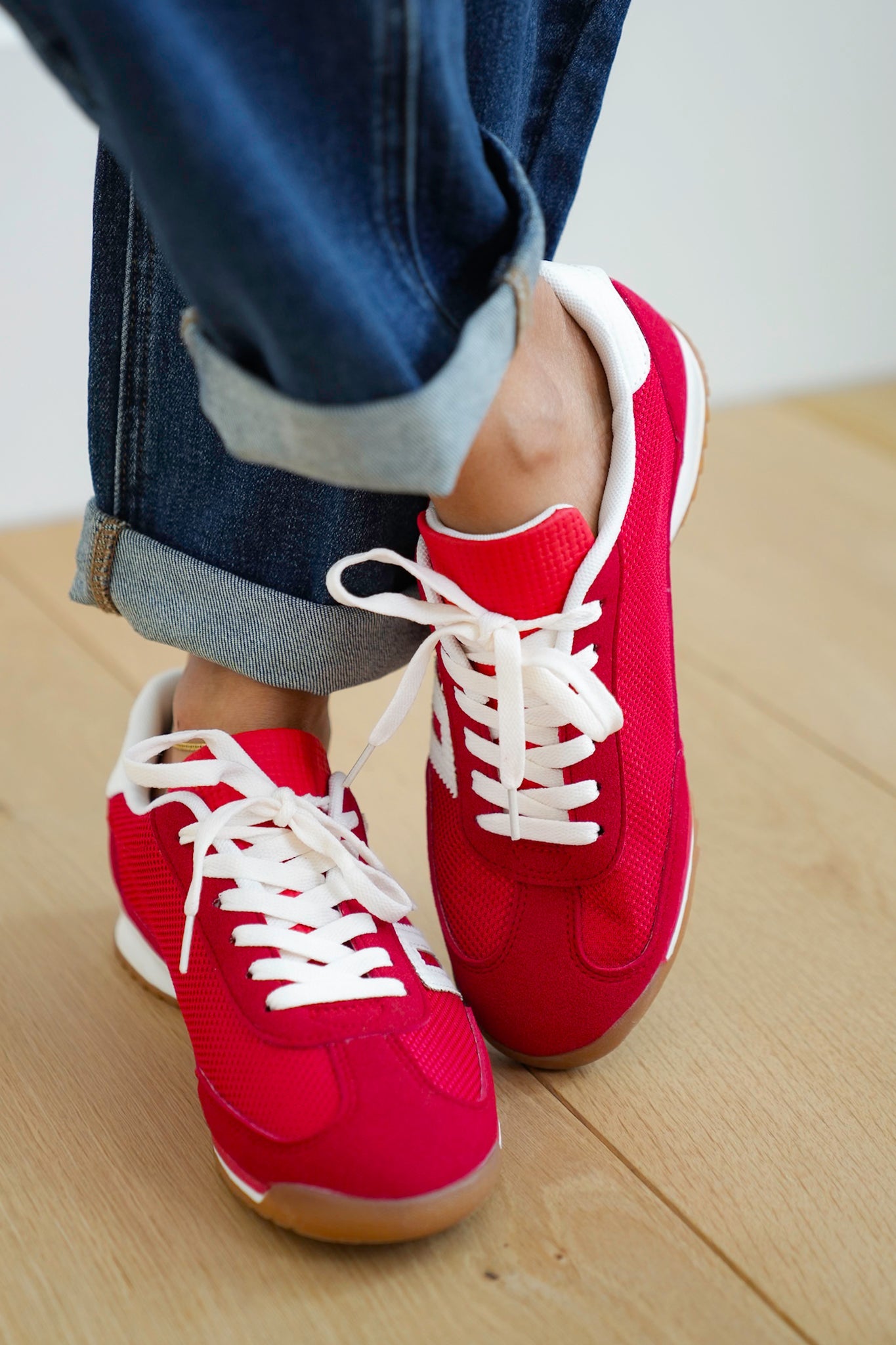 Vegan Suede Retro Running Sneaker