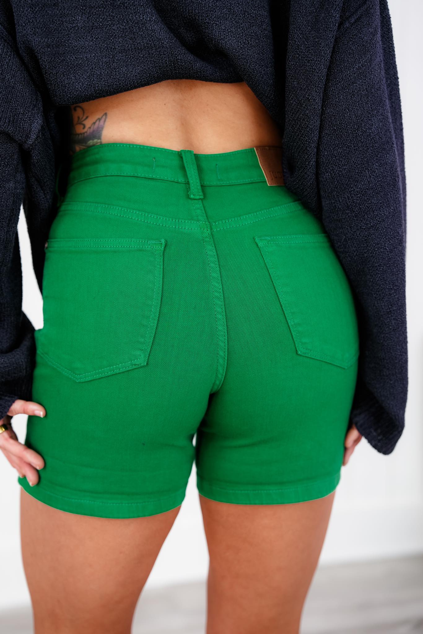 Judy Blue Tummy Control Cuffed Shorts