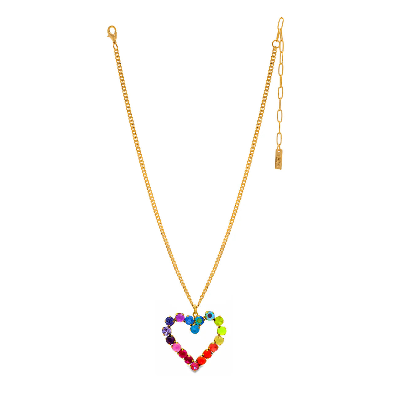 TOVA Mini Heart Pop Necklace