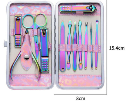 Leopard Manicure Set