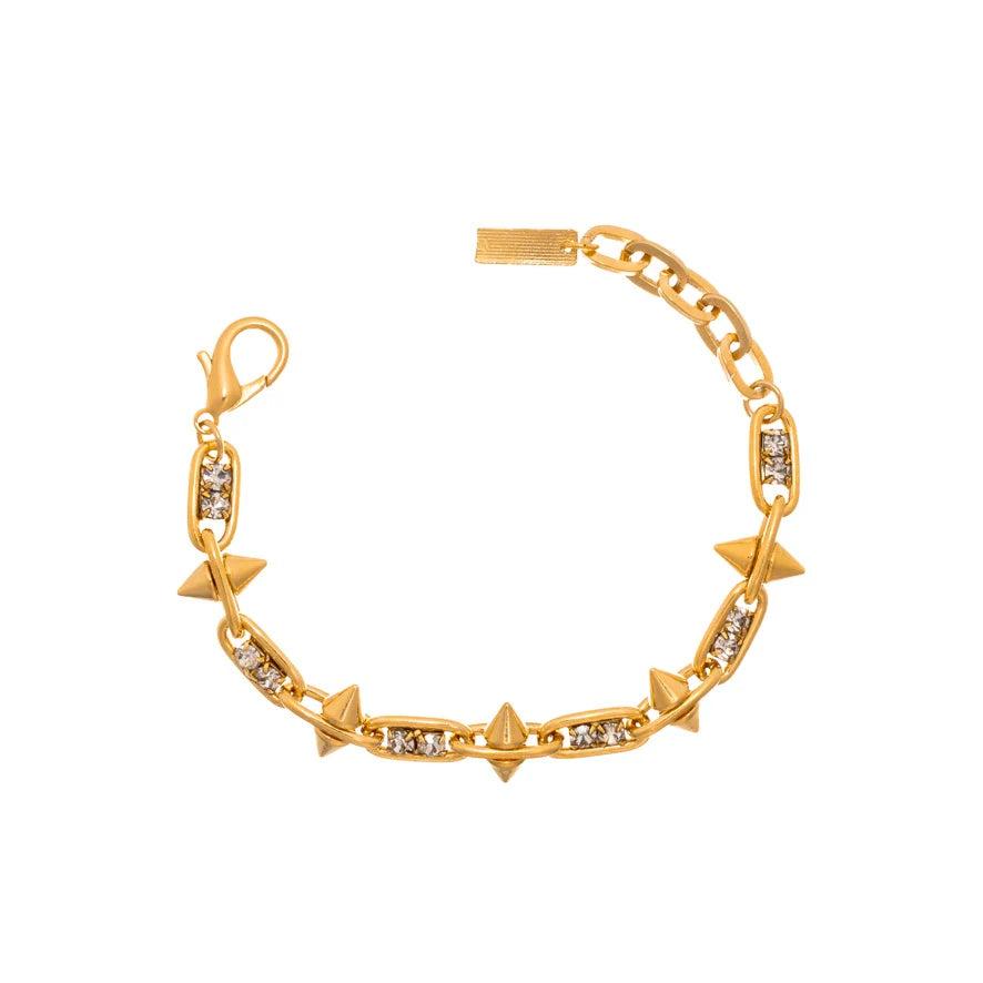 TOVA Mercy Spike & Crystal Bracelet