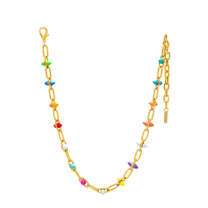 TOVA Ivey Rainbow Necklace