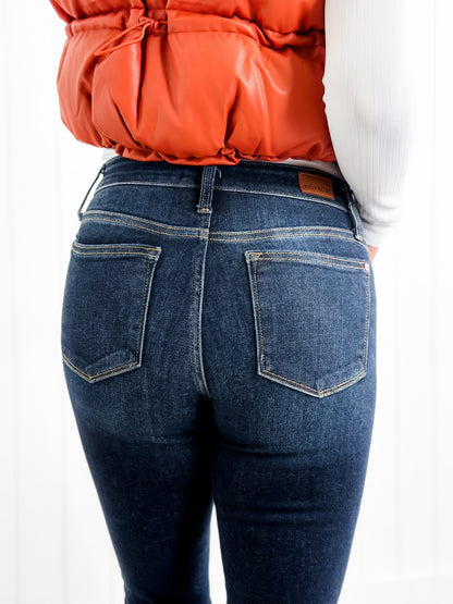 Judy Blue Long Tall Sally Non-Distressed Skinny Jeans (34" INSEAM!)