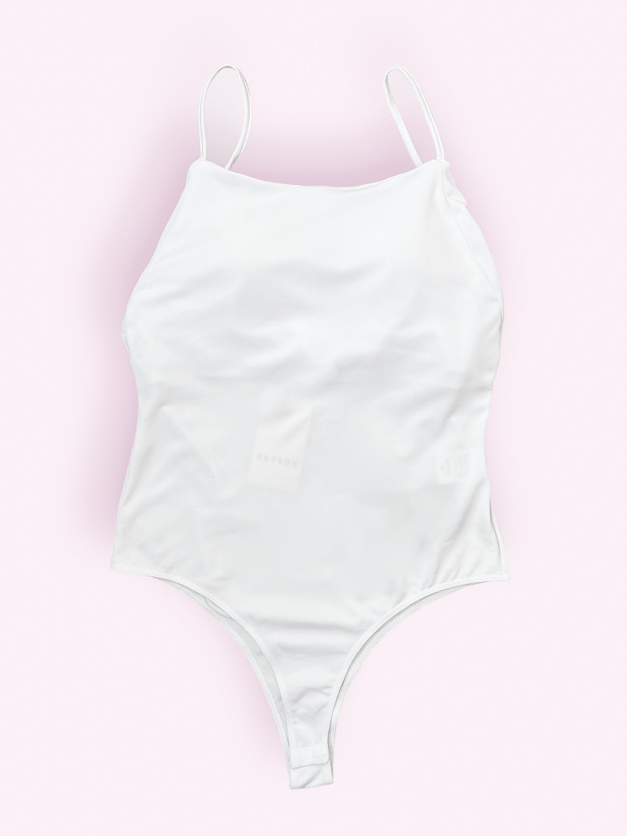 Sleeveless Bodysuit With Back Strap Detail (Multiple Colors)