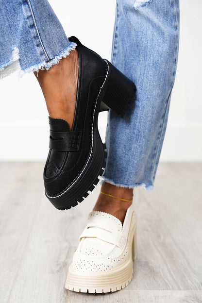 MIA Platform Lug Sole Loafers