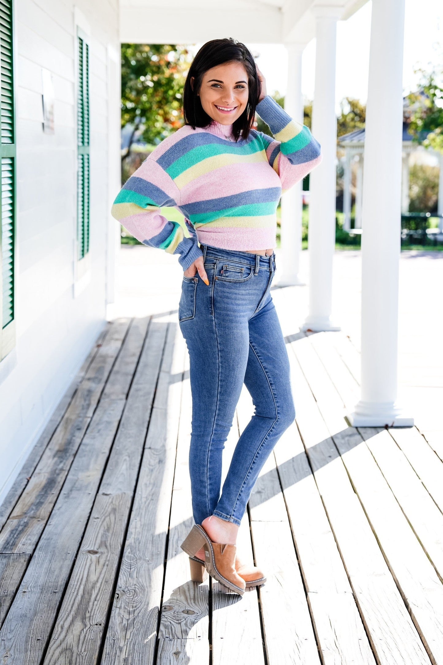 Judy Blue Baby It's Cold Outside Classic Thermal Skinny Jeans