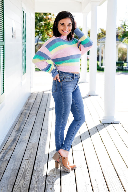 Judy Blue Baby It's Cold Outside Classic Thermal Skinny Jeans