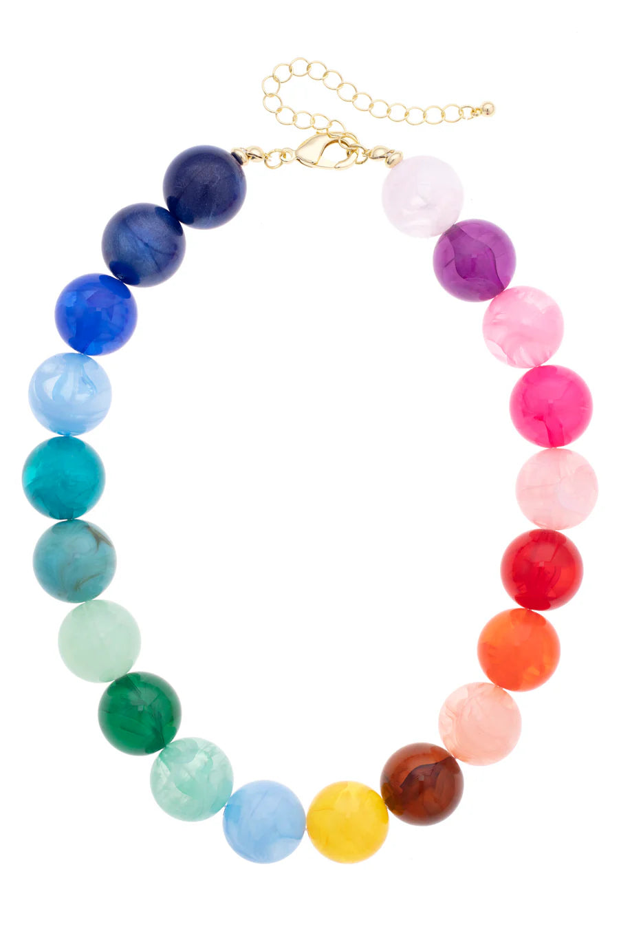 Rainbow Gumball Necklace