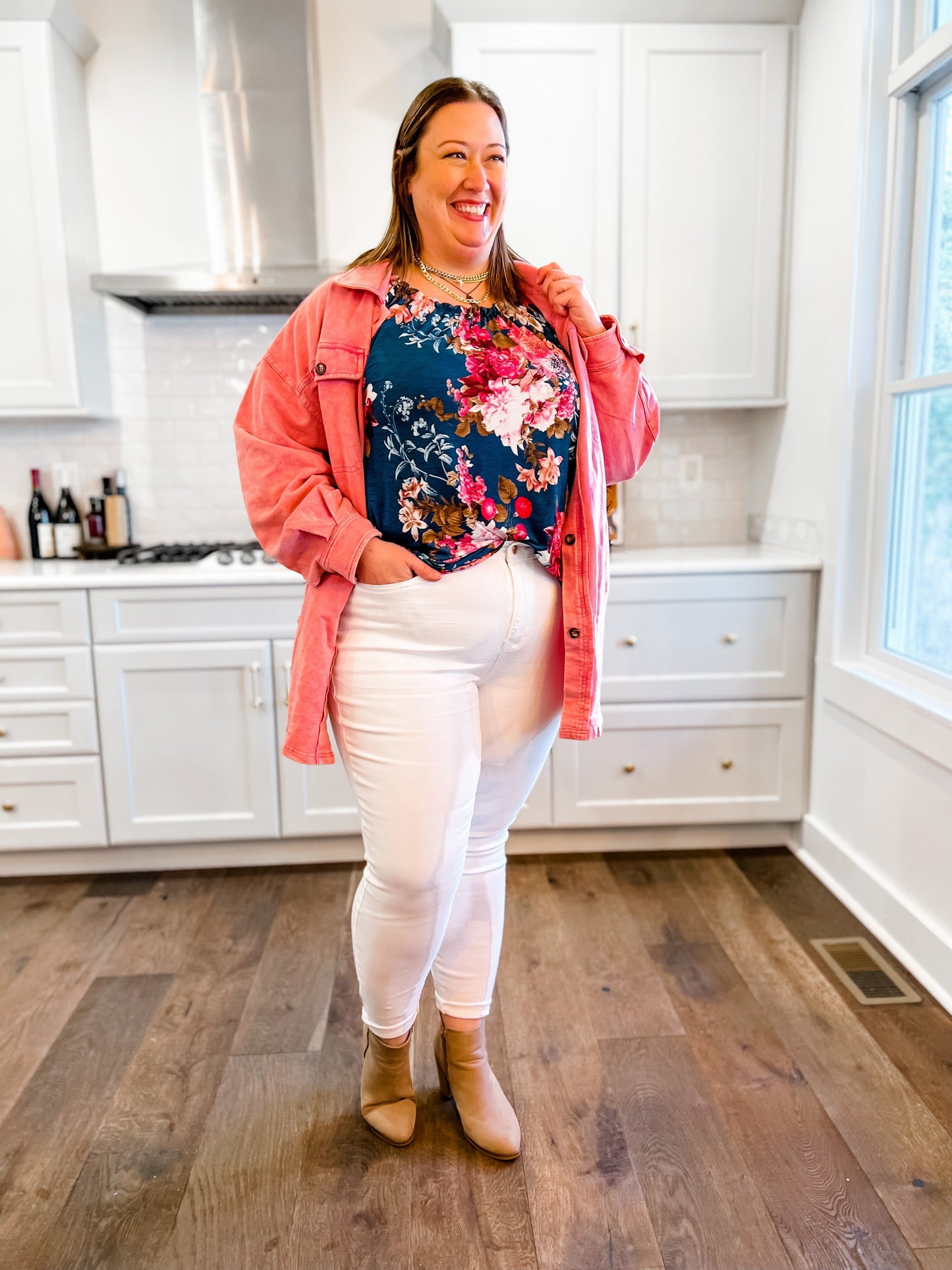 Judy Blue White High Waist Skinny Jeans