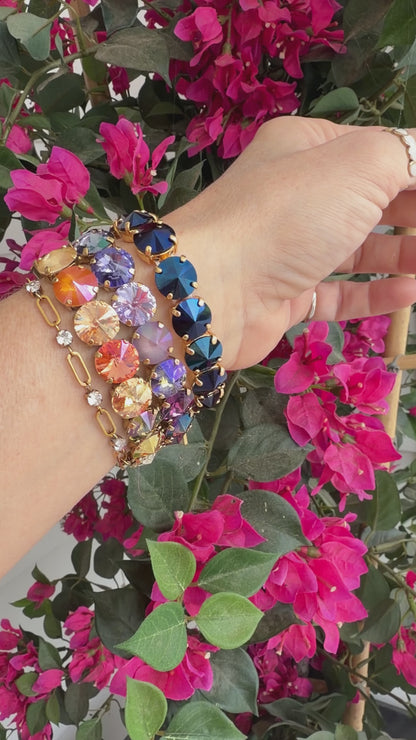 TOVA Olivia Mega 2 Strand Stretch Bracelet In Bohemian Crush