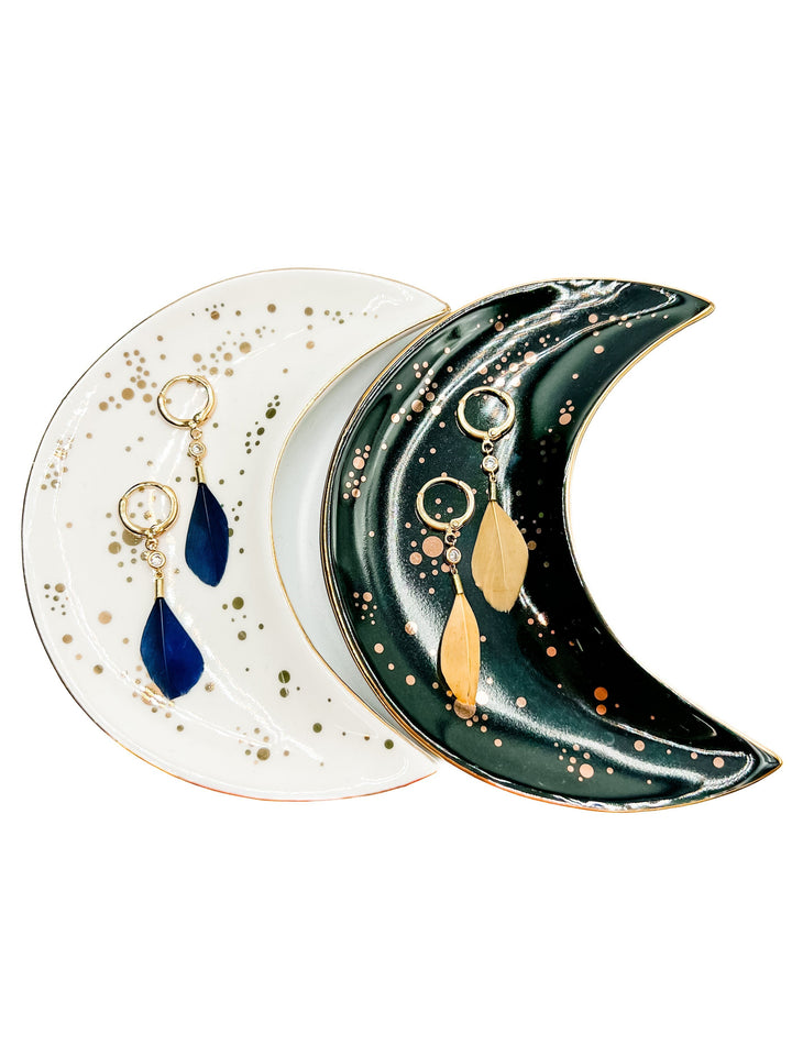 Love, Poppy Feather Earring