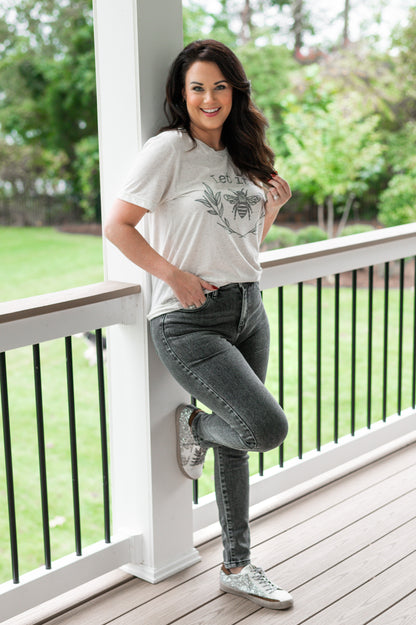 KanCan  Trend Setter Grey Non-Distressed Super Skinny Jeans