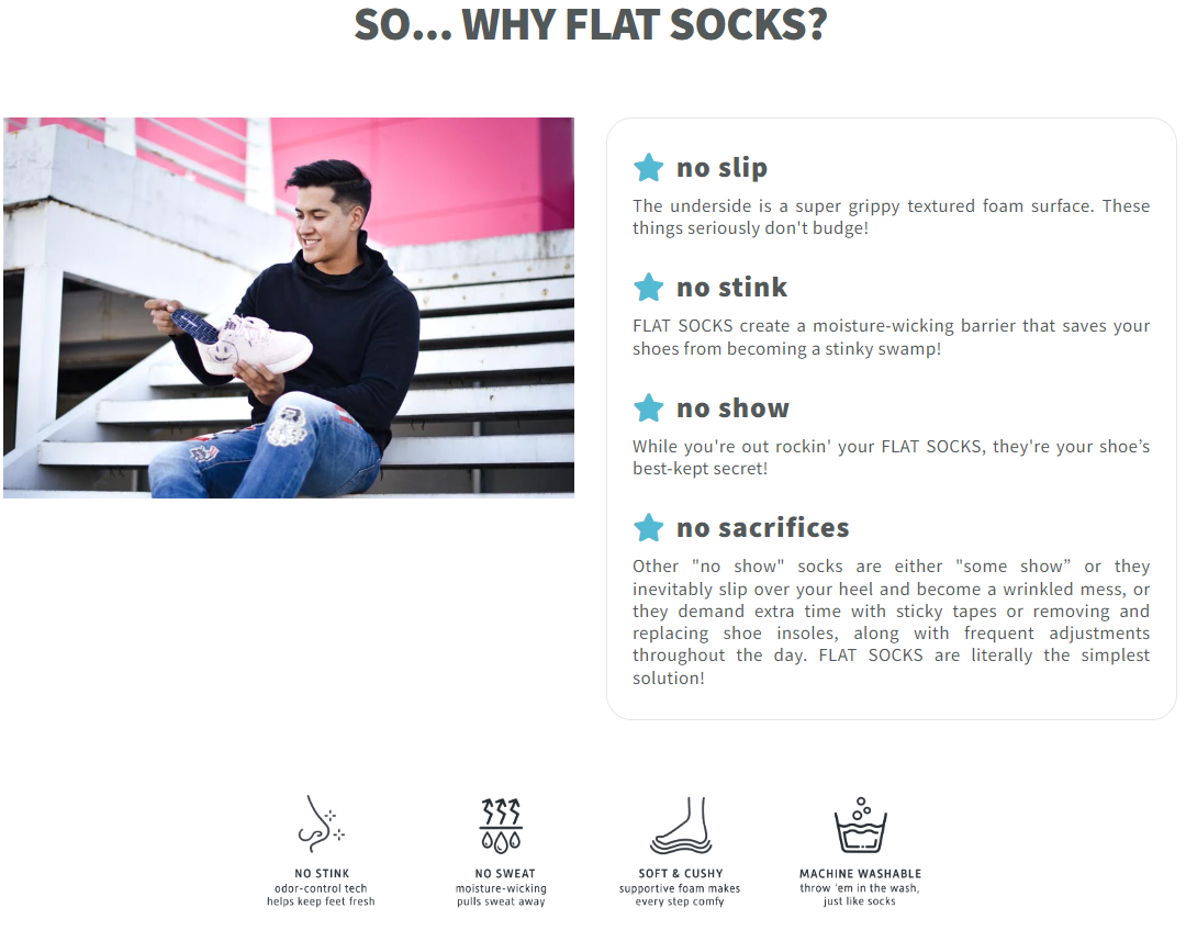 Flat Socks Amazingness