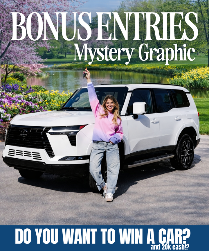 5000 BONUS ENTRIES Mystery Graphics!