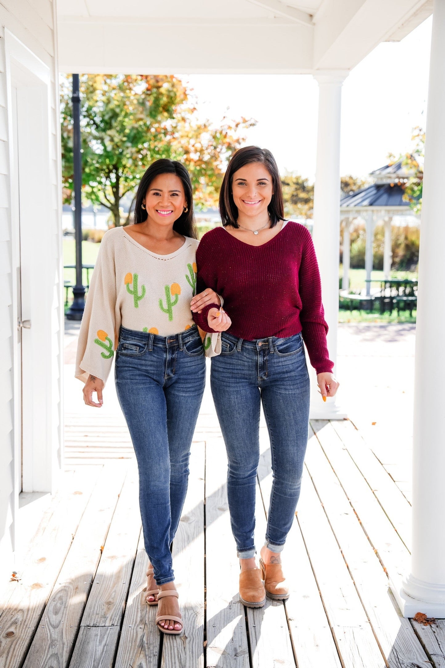 Judy Blue  8 Days A Week  Medium Wash Mid Rise Skinny jeans with Handsanding