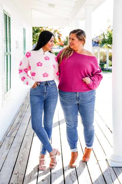 Judy Blue Baby It's Cold Outside Classic Thermal Skinny Jeans