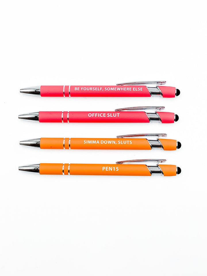 RESTOCK & NEW OPTIONS! Snarky Pens (Multiple Options)