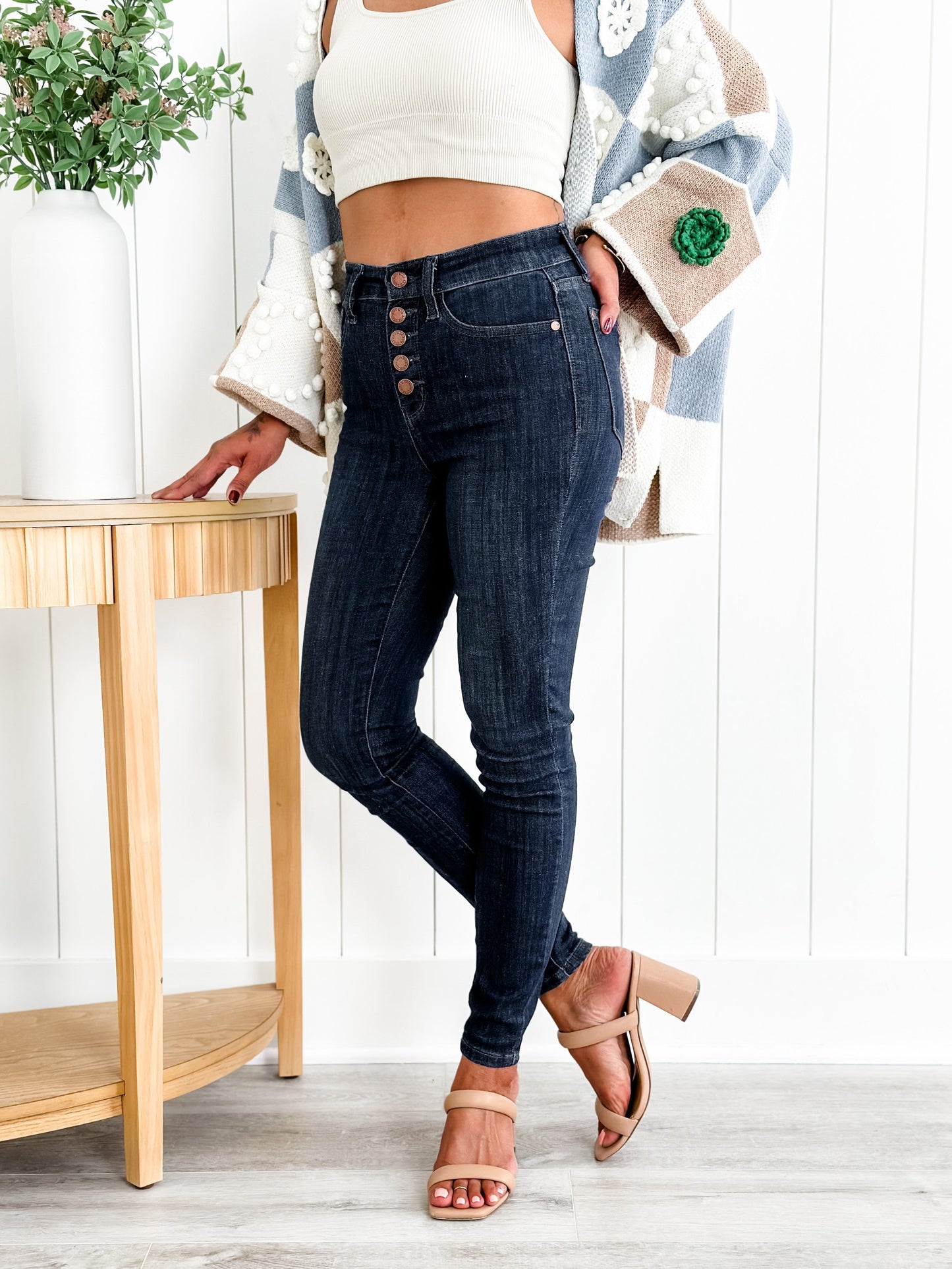 Judy Blue Penny Lane Dark Wash High Rise Skinny