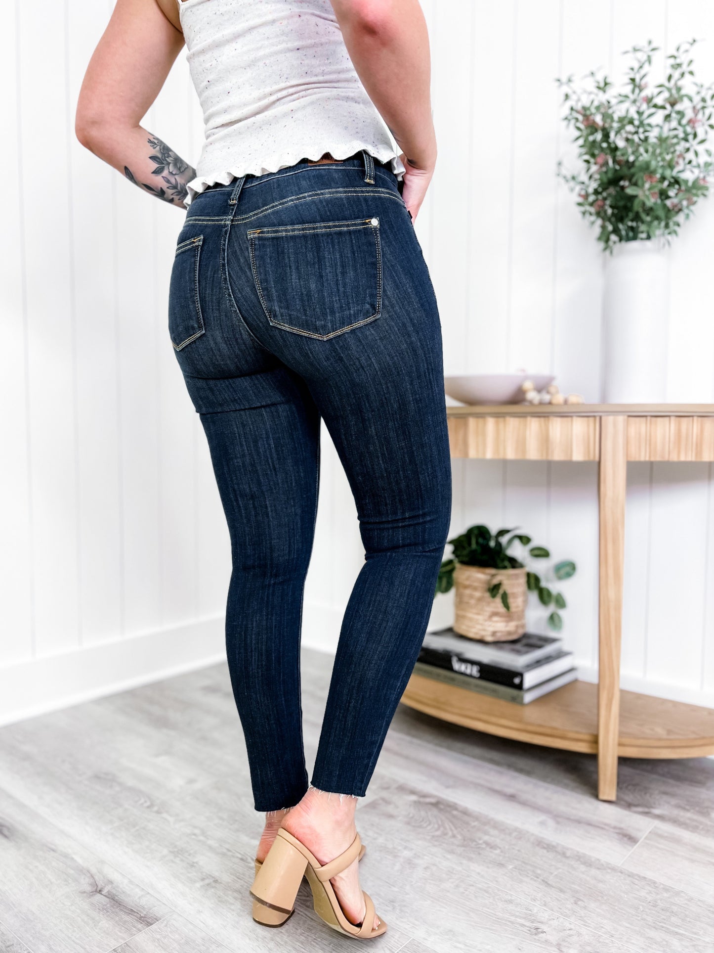 Judy Blue Hey Jude Non-Distressed Skinny Jeans