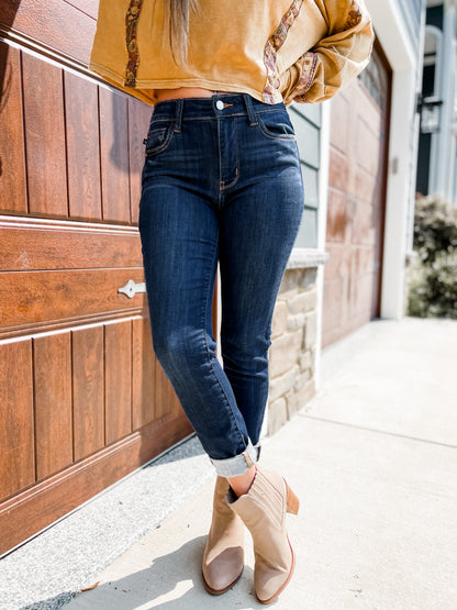 Judy Blue Hey Jude Non-Distressed Skinny Jeans