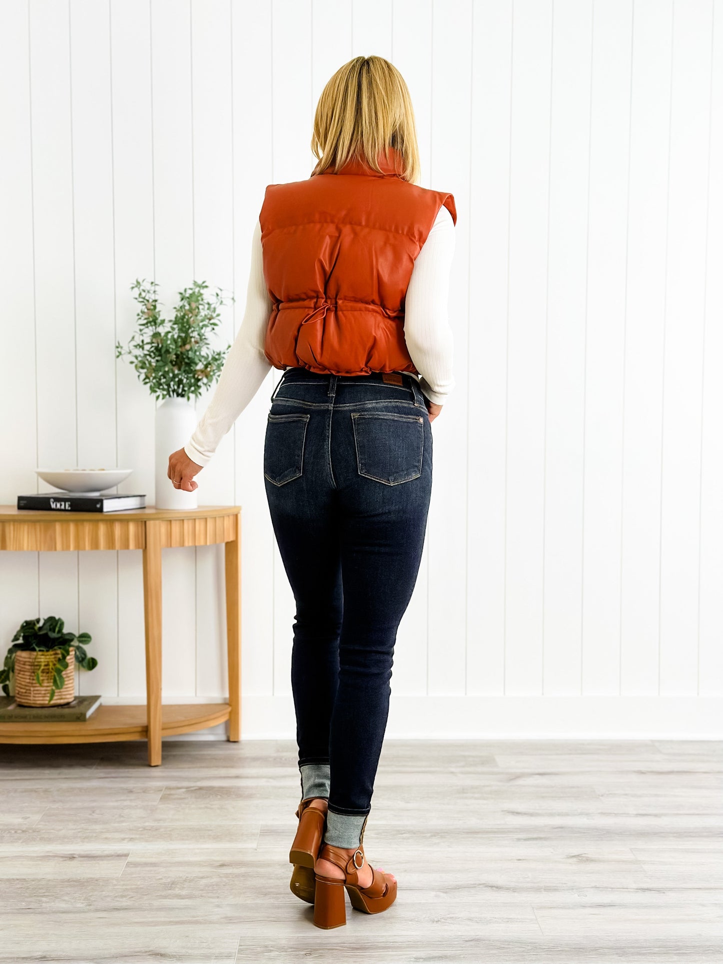 Judy Blue Long Tall Sally Non-Distressed Skinny Jeans (34" INSEAM!)