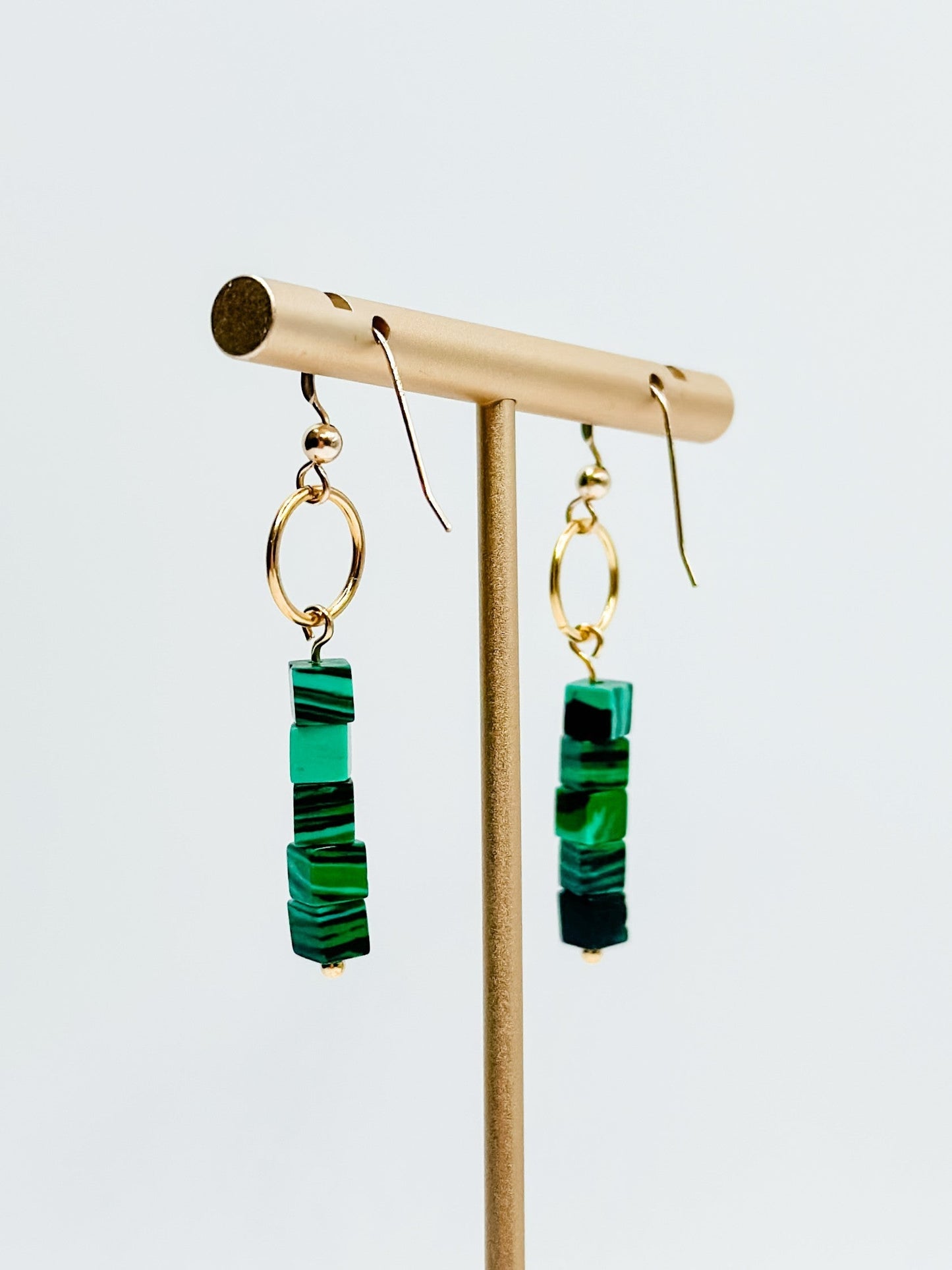 Love, Poppy Dangle Stone Earring (Multiple Colors)